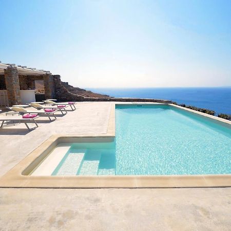 Spectacular Sunset View Villa At Melissaki Ioulis Экстерьер фото